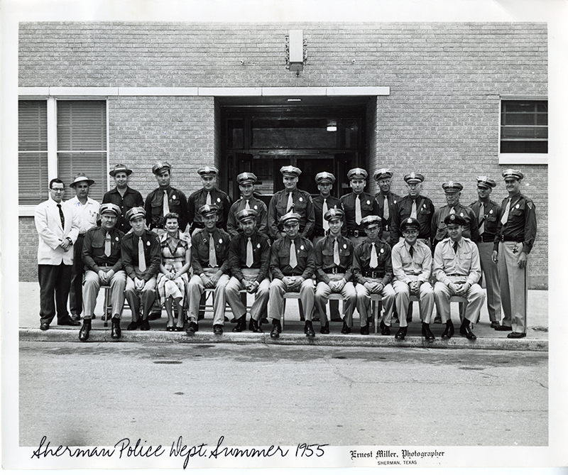 Sherman Police Dept. 1955