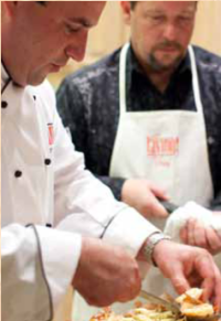 Chef Aranson and Chris Goedecke