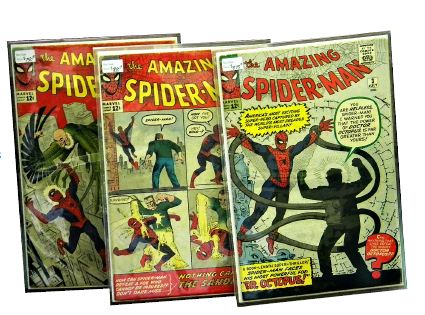 Collectible comic books